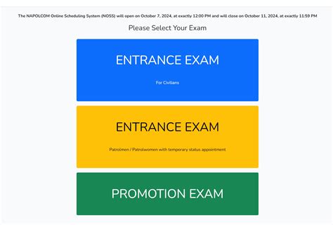 napolcom.noss-org|Napolcom opens online registration for police exams .